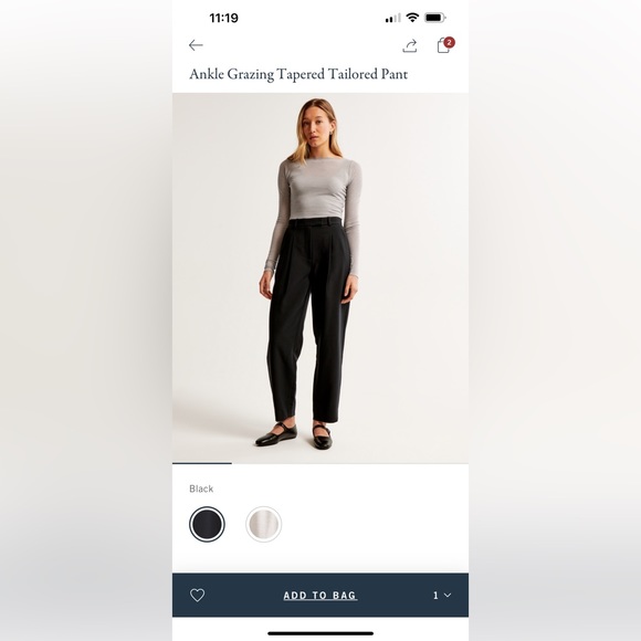 ISO ABERCROMBIE TROUSERS - Picture 1 of 1